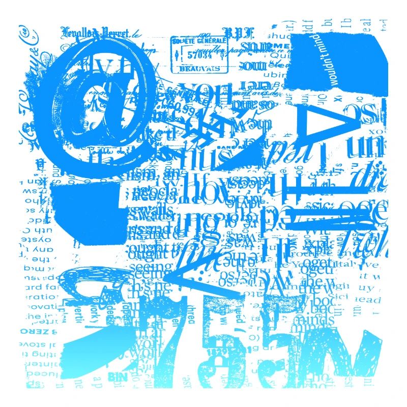 Newspaper Clips Scrapbook Magazines Alphabet Code