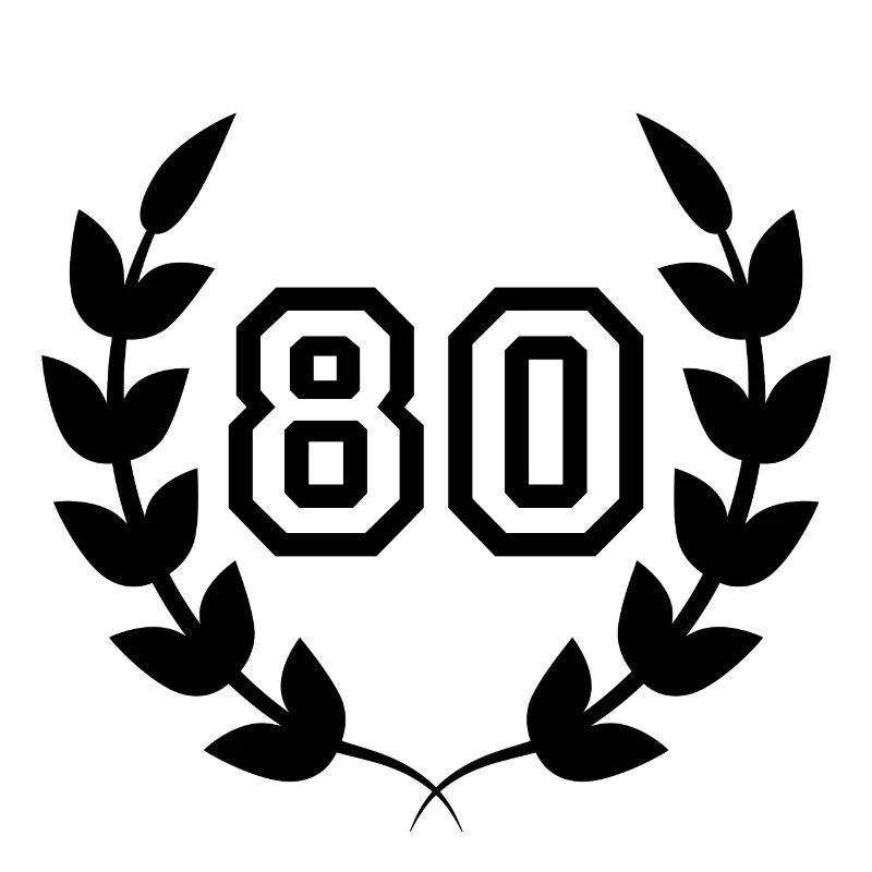80. Geburtstags-Geschenkidee 80 Jahre