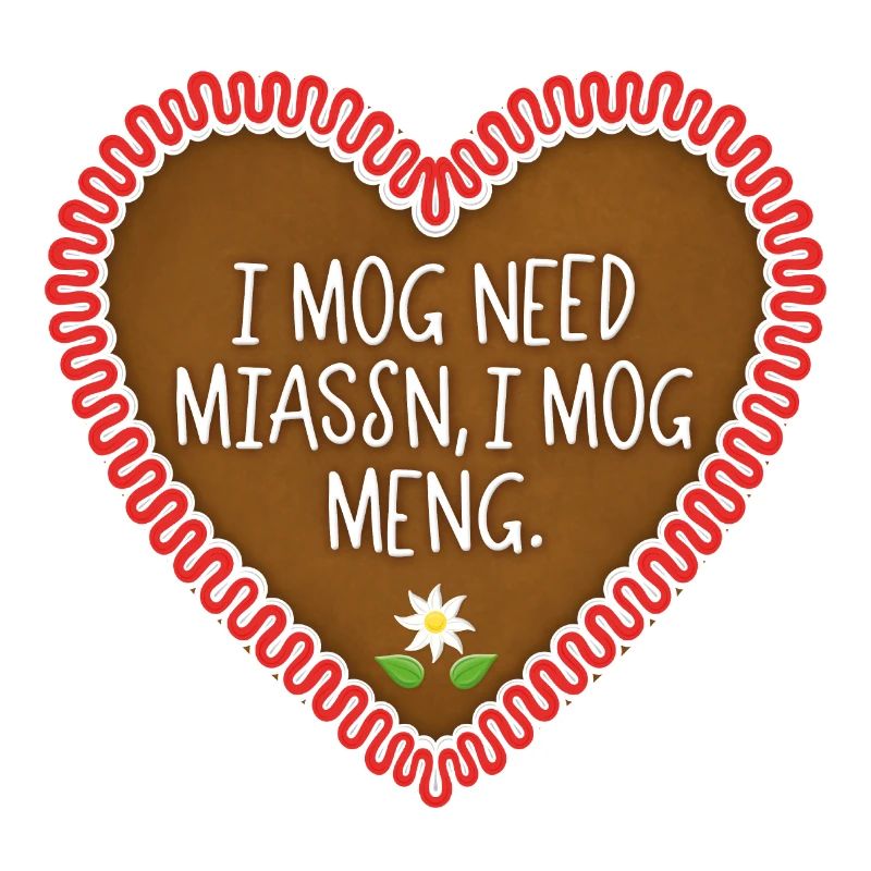 I Mog Need Lebkuchenherz