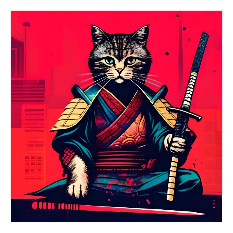 Samurai Katze