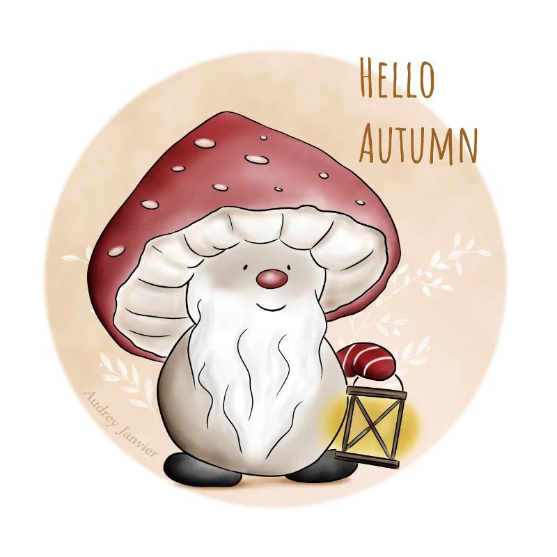 Collection Chamignon, un Champignon mignon d'autom