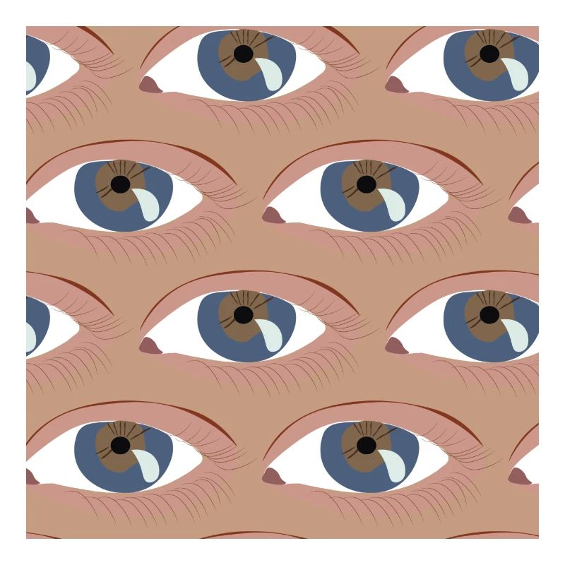 Eyes lined up