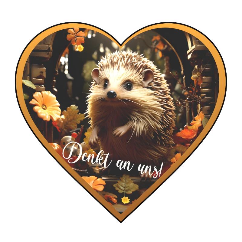 Denkt an uns Igel