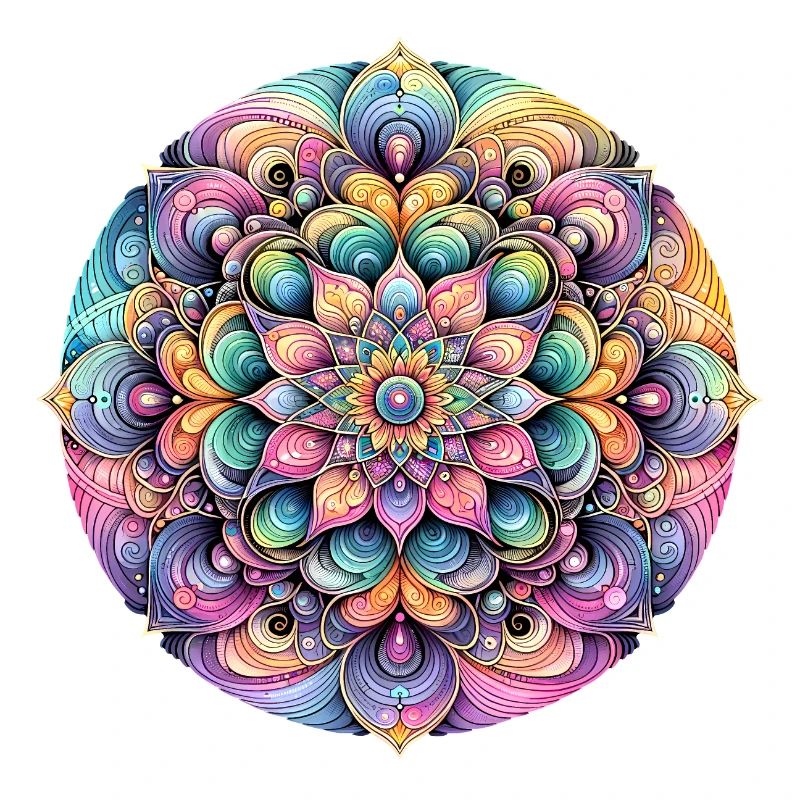 Eleganz der Farbblüte