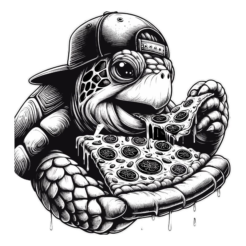 Turtle Pizza Cappy Cadeau