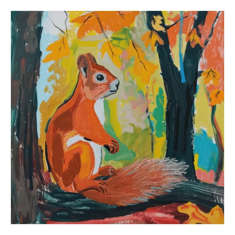 eichhörnchen, bunt, tier, geschenk, geschenkidee