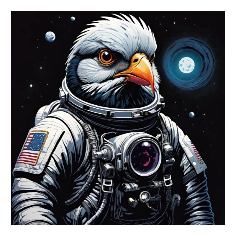 Oiseau dans l’espace