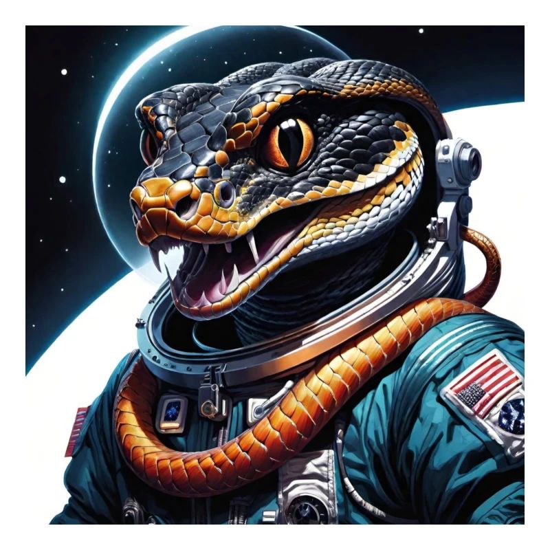 Serpent dans l’espace