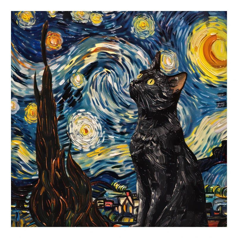Chat, Motif De Chat