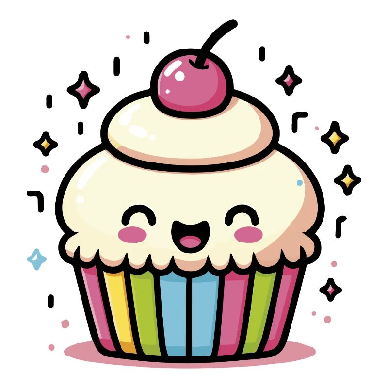 Kawaii Cute Cupcake
