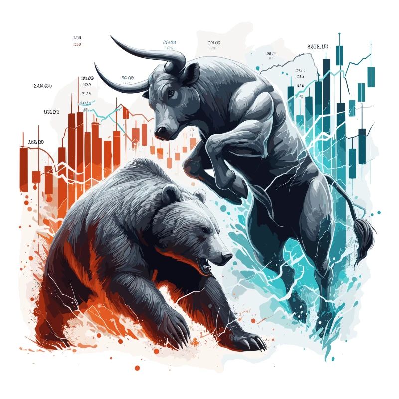 Finance Taurus Bear Fight Wall Street Gift