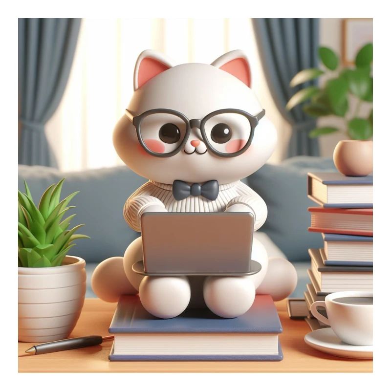 3D Computer Cat