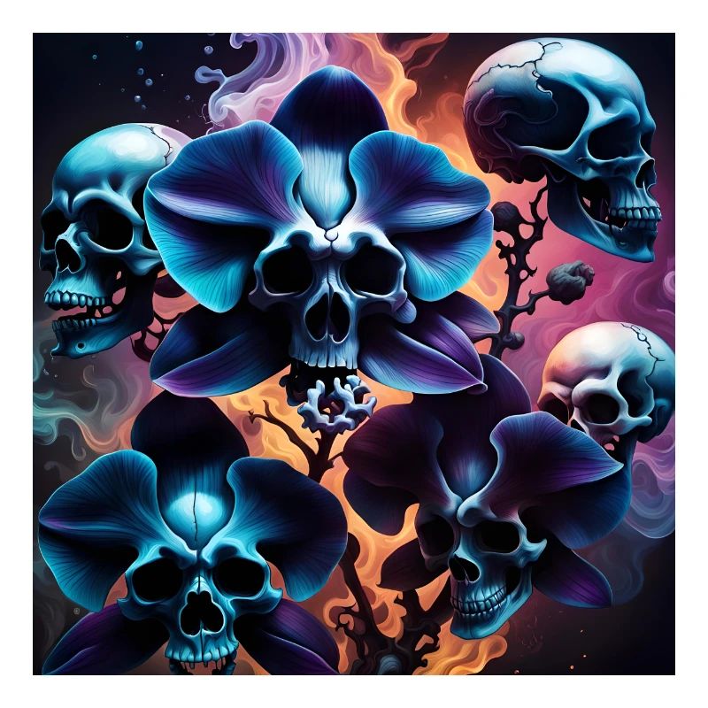 Skull Orchidee