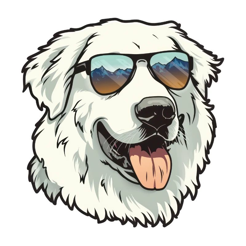 Pyrenean Mountain Dog, Great Pyrenees, Dog