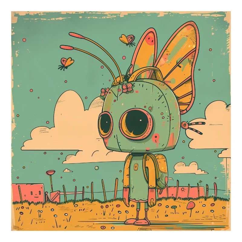 Roboter Mädchen