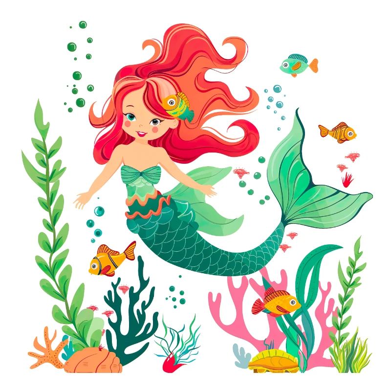 Mermaid, Half Human, Half Fish