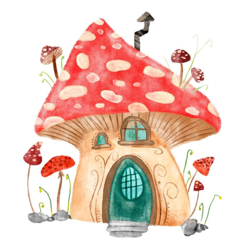 mushroom house