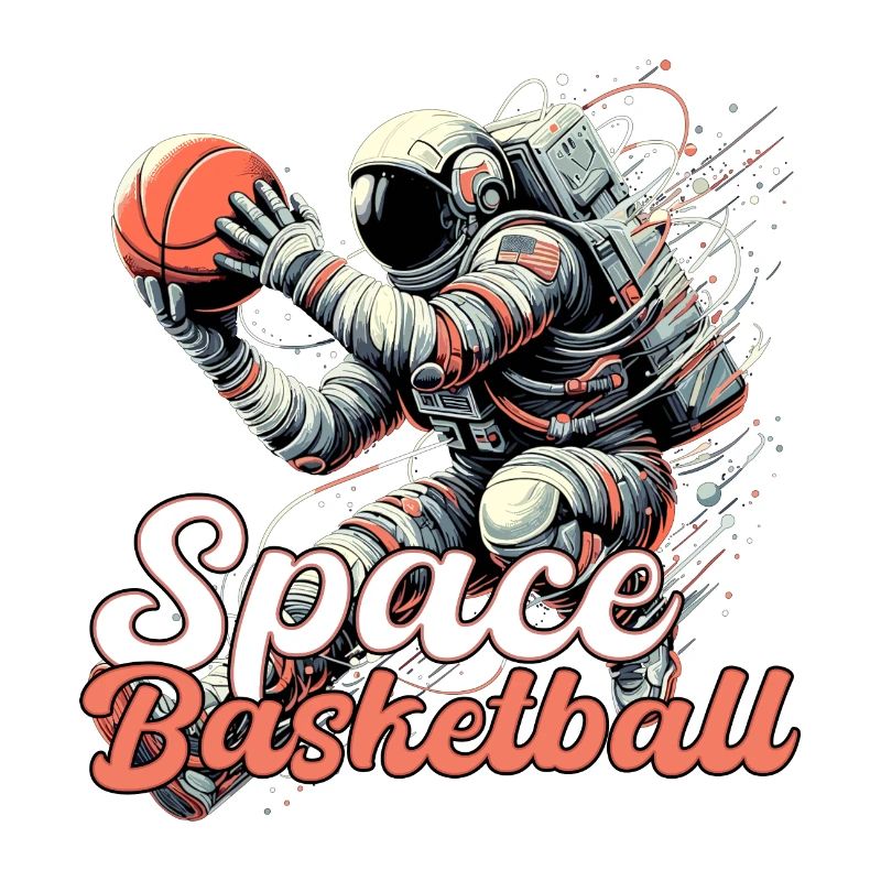 Cadeau d’astronaute de basket-ball de l’espace