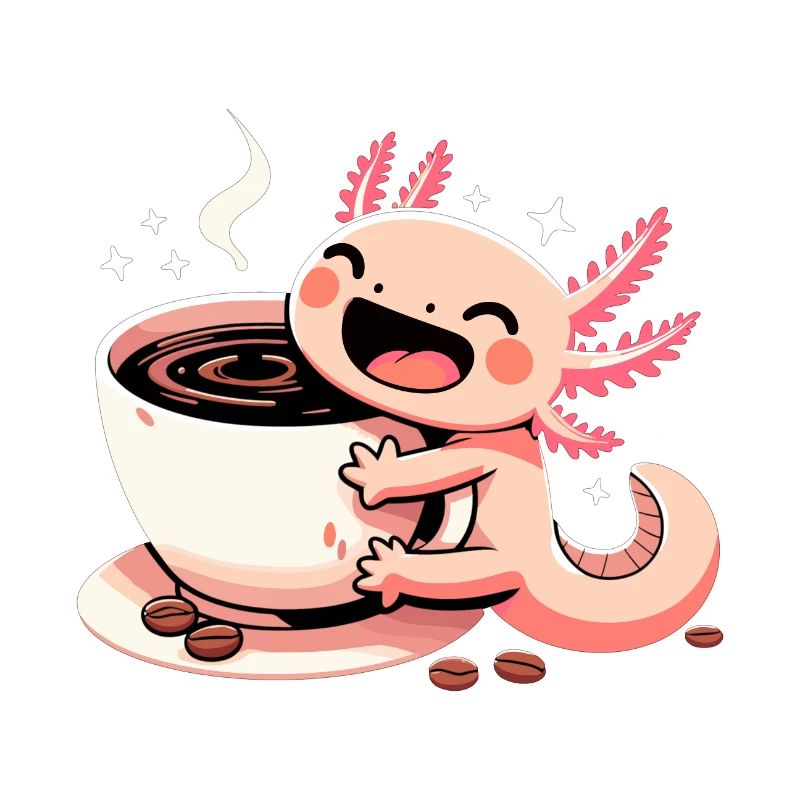 Axolotl Coffee Mug Gift