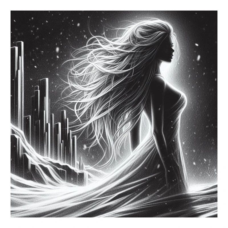 Silhouette glacée 2
