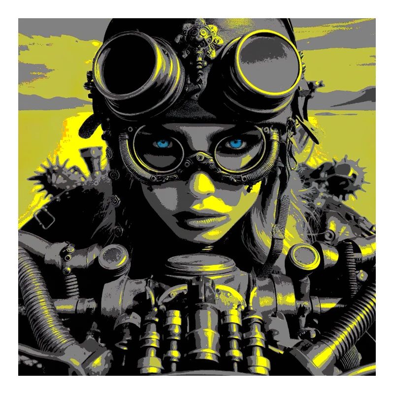 Motarde Steampunk