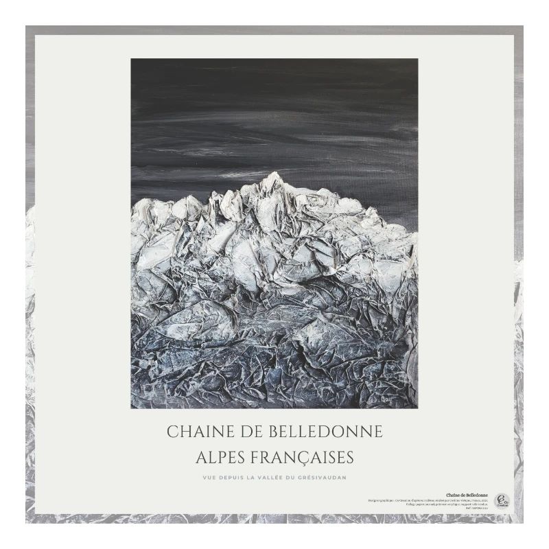 La chaine de Belledonne, format carré