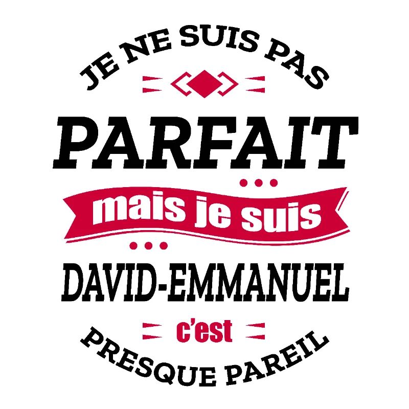 DAVID-EMMANUEL PARFAIT - PRENOM DAVID-EMMANUEL