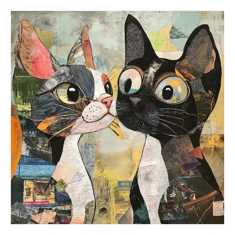 chat chats chat collage de chat