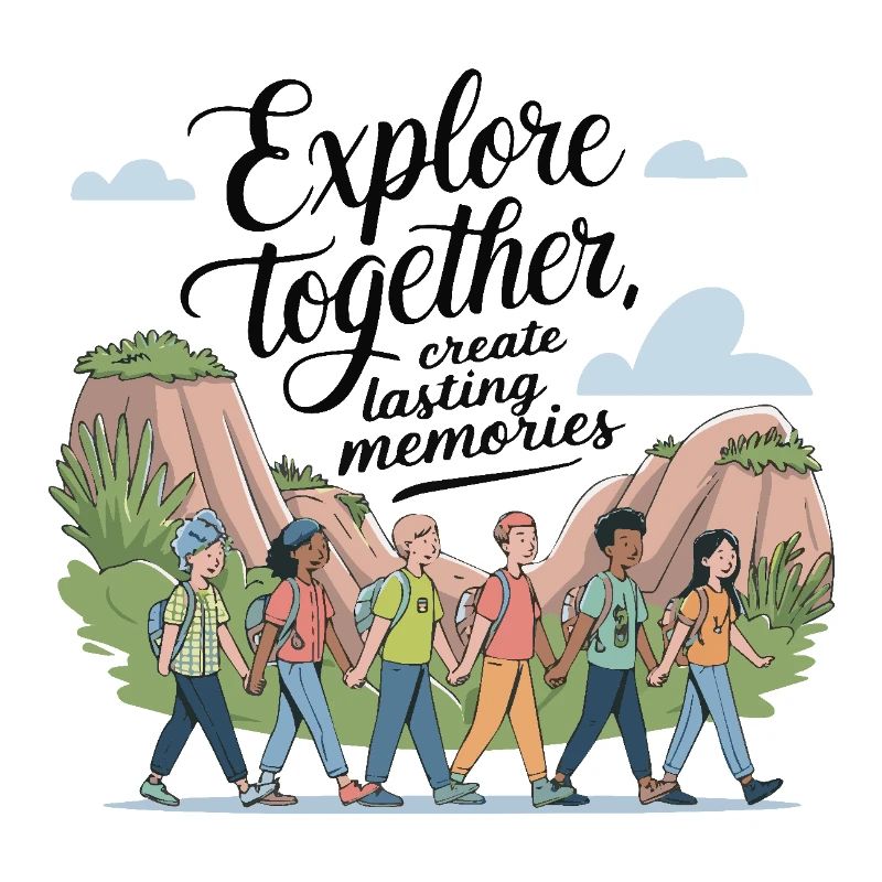 Explorez ensemble adevnture citation de voyage art texte