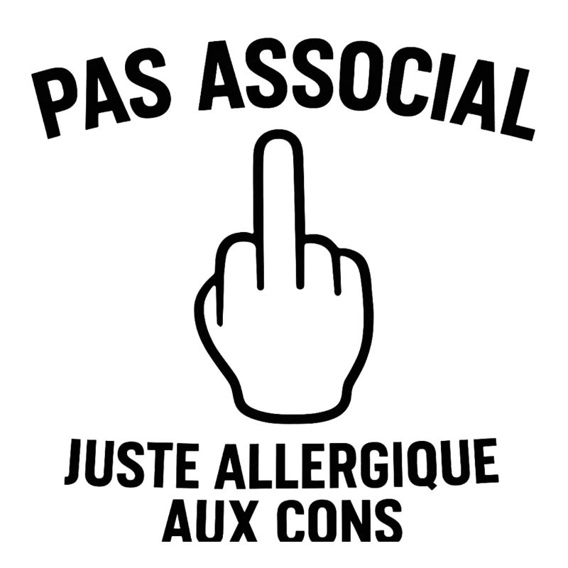 Not asocial, just allergic to idiots