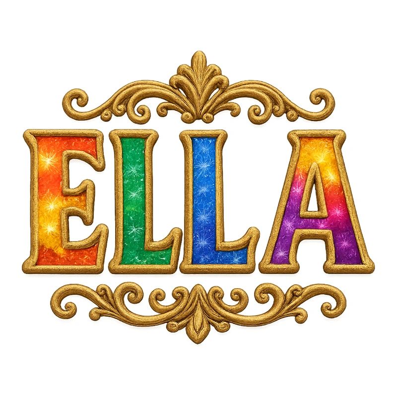 ELLA Glitter Gold Sequins