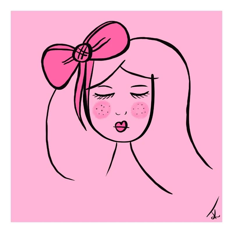 Mädchen Pink