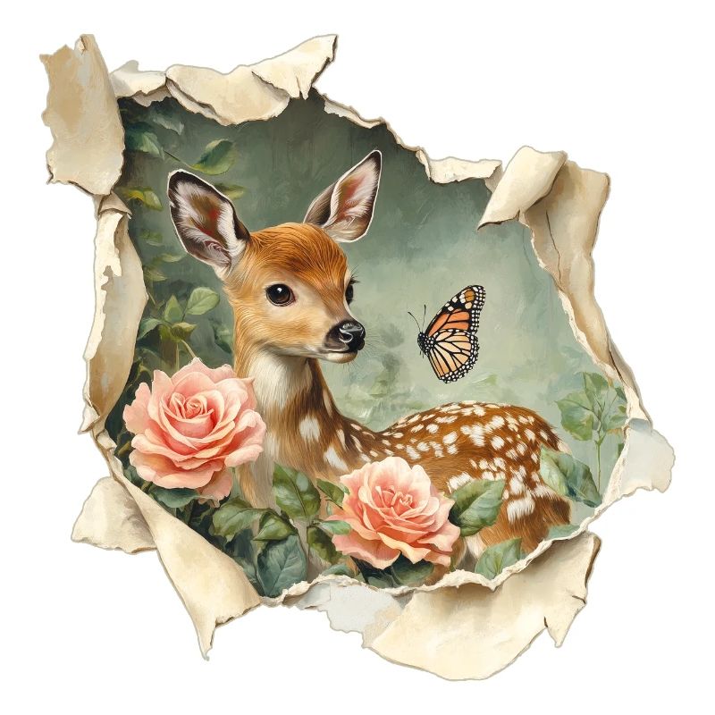 Faon de cerf