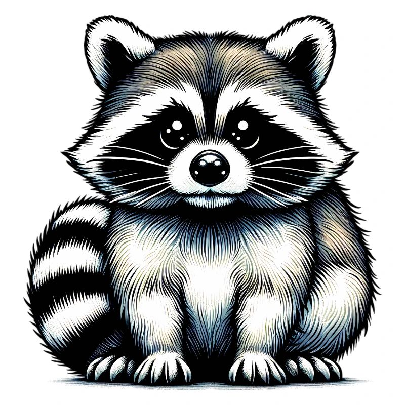 Waschbär