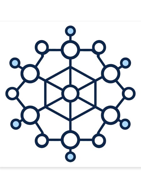 Geometrisches Knoten-Netzwerk