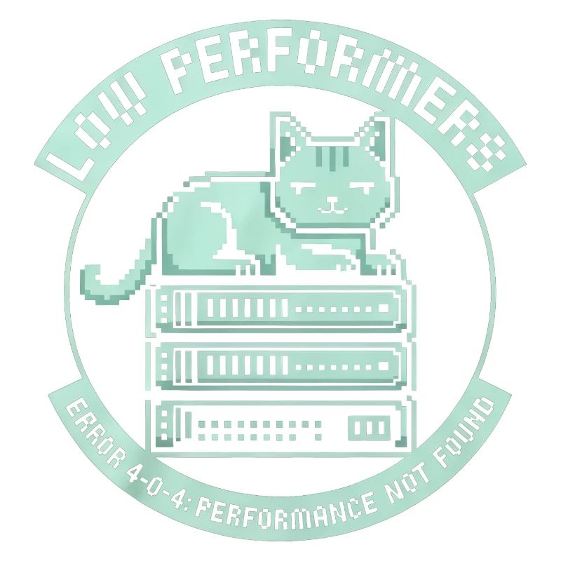 Low Performers Katze Server Pixel Art