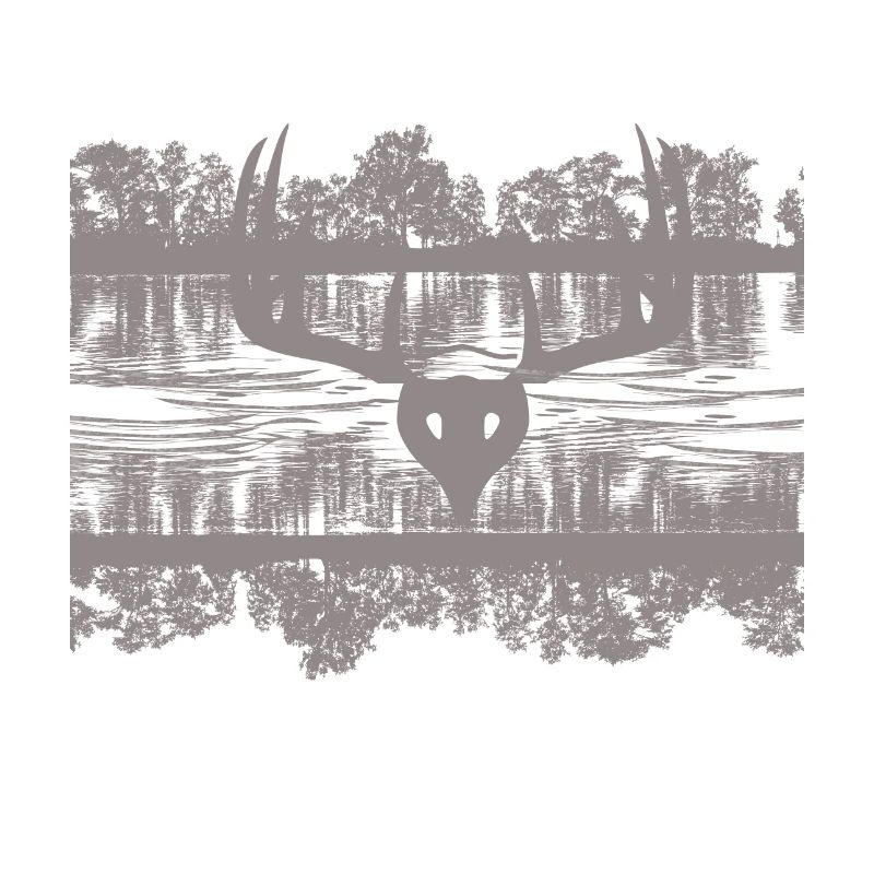 Reflets de la faune Conception de la silhouette
