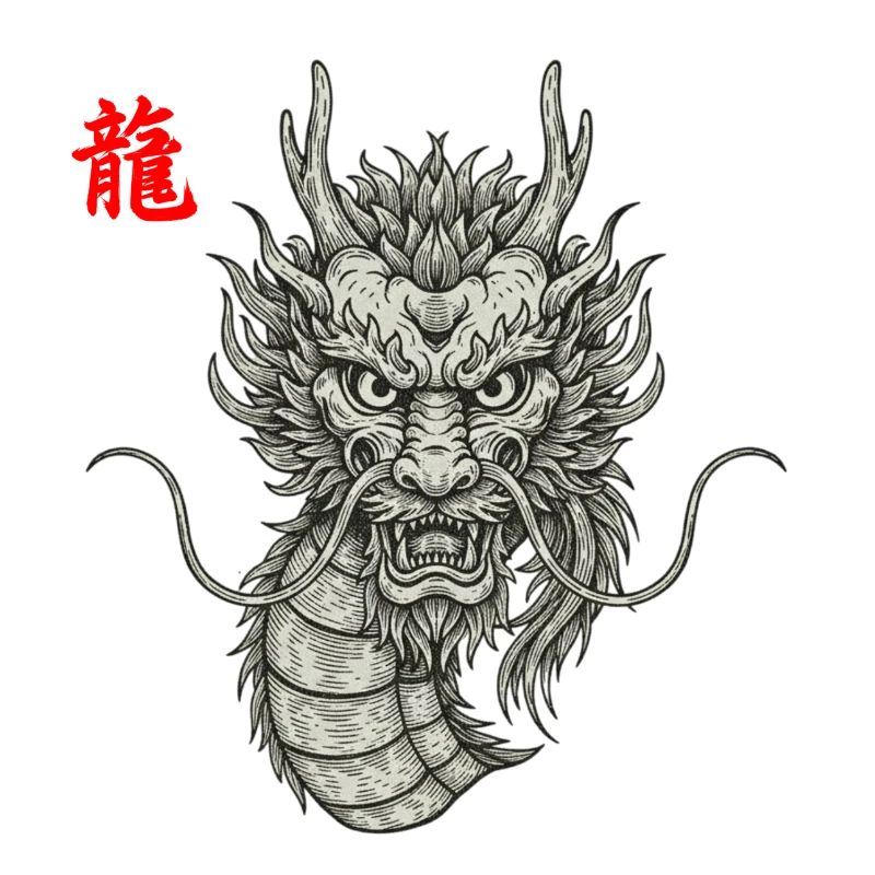 Drache Asiatisch