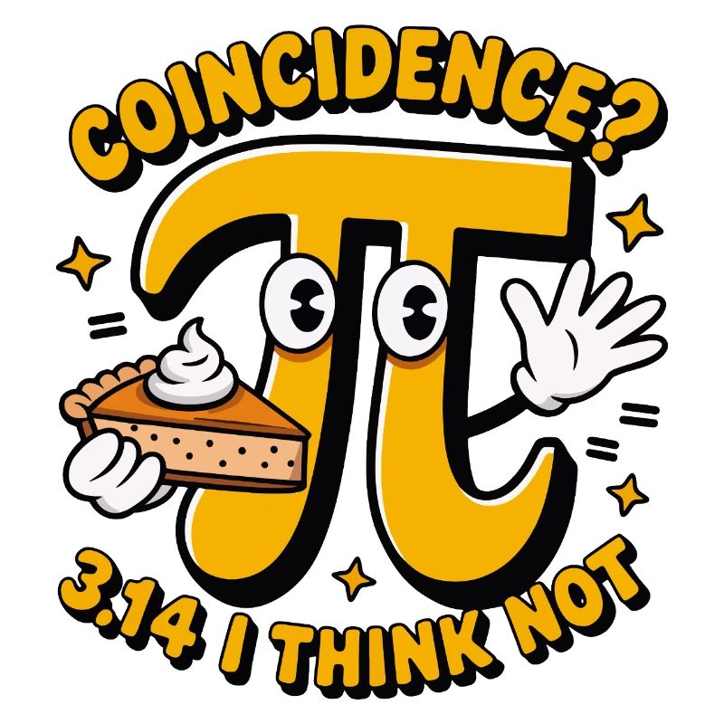 Pi Day Coincidence 3.14 Math Cake Design