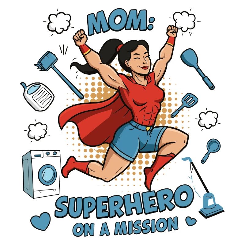 Mutter, Superheldin auf einer Mission !
