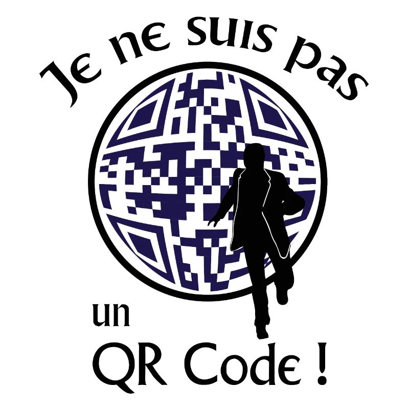 Je ne suis pas un QR-Code ! Message Parodie Série