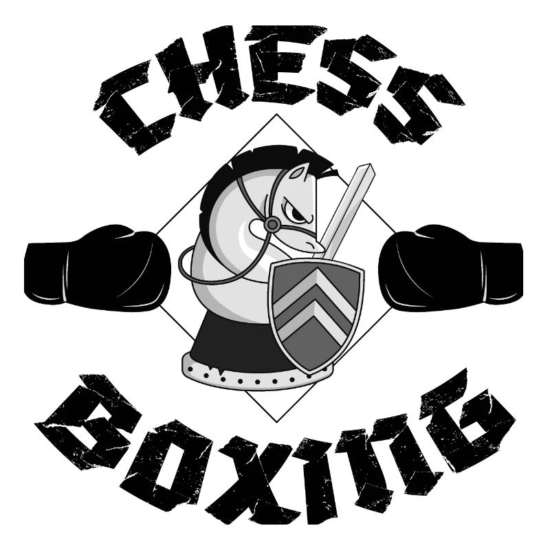 Idée de boxe cadeau d'échecs boxer boxer