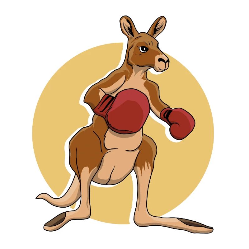 Kangaroo boxer