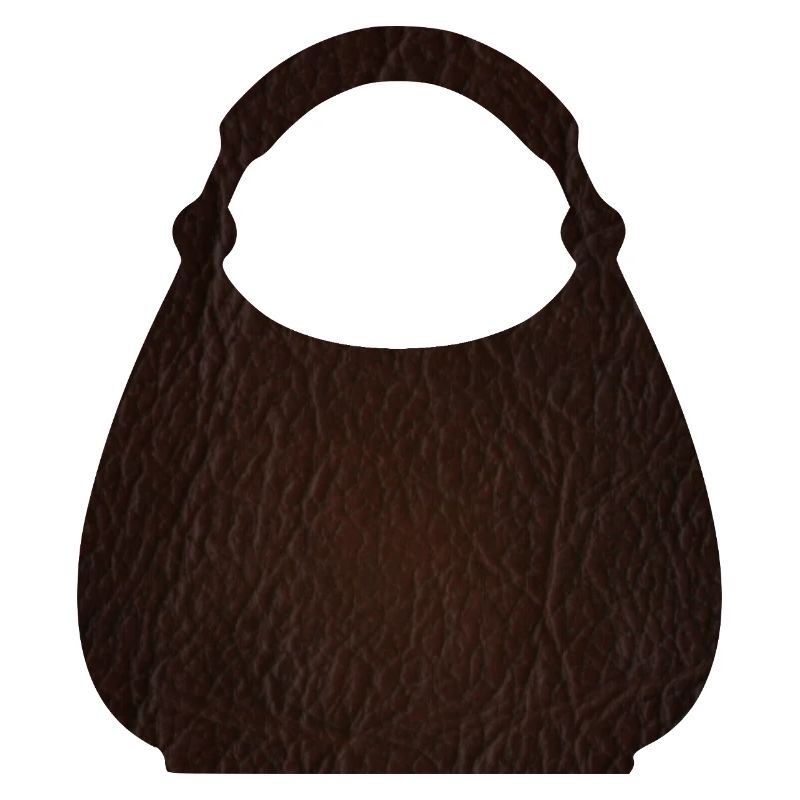 Braune Ledertaschentextur
