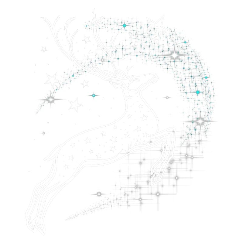 Deer Fantasy Constellation Antlers