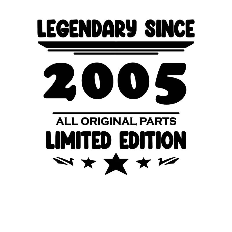 2005 - Né 2005 - Année de construction 2005