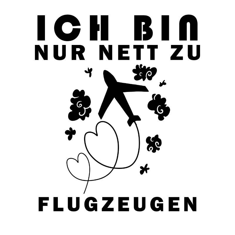Flugzeug Spruch Geschenk