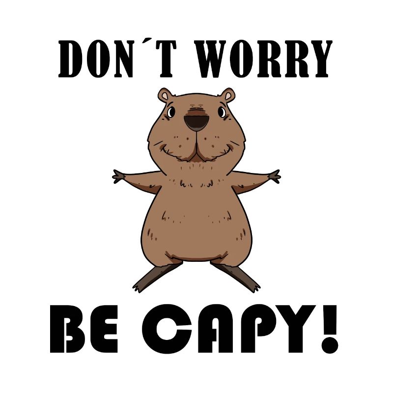 Capybara Wasserschwein Geschenk