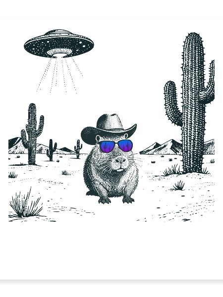 Wüsten Capybara 