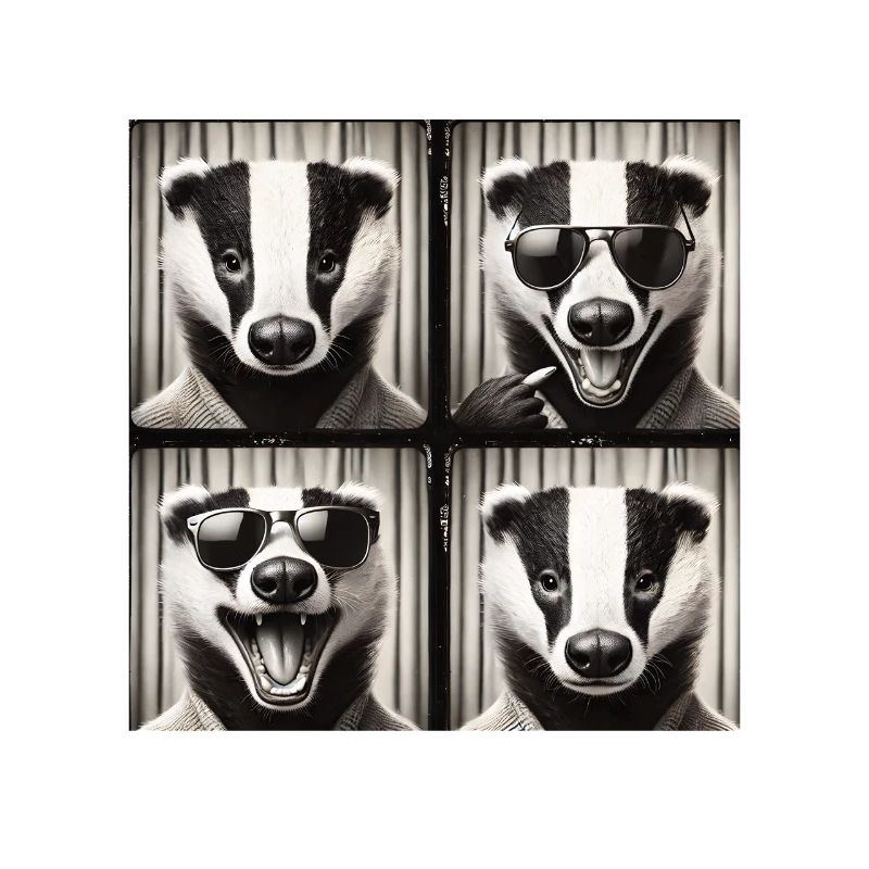 Badger Sonnenbrille Collage